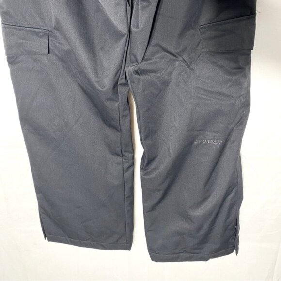 Spyder Black Insulated Ski Snow Pants L - Picture 14 of 16